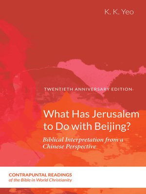 cover image of What Has Jerusalem to Do with Beijing?
